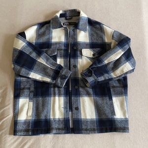 Oversized Flannel Overshirt